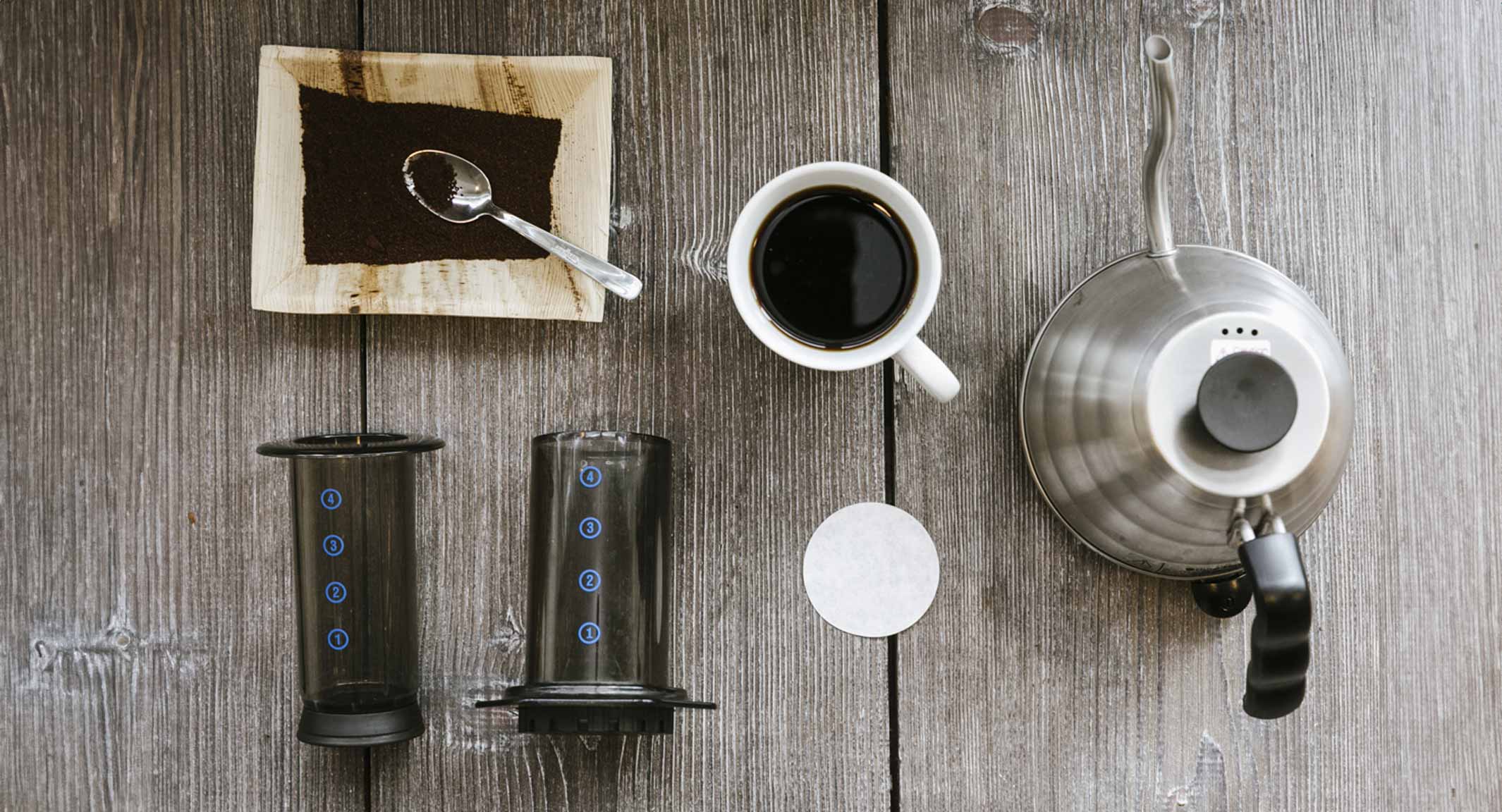 coffee with aeropress